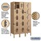 Salsbury Industries 5 Tier Box Vented Locker, 36"Wx66"Hx15"D, 15 Door, Tan, Unassembled 75355TN-U - alternate 5